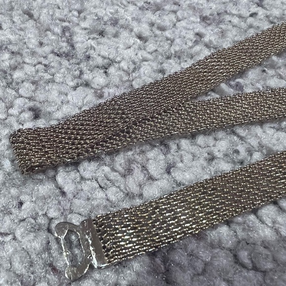 Vintage Monet Mesh Necklace Chain - Picture 8 of 10